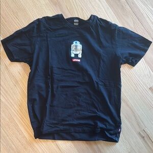 Levi's R2D2 Black Short Sleeve Tee